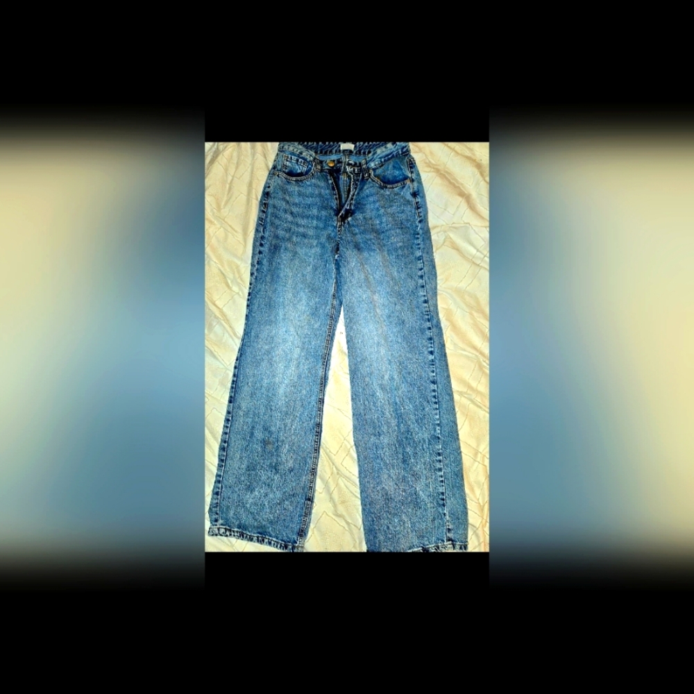 Simple Society Denim Blue Jeans Size 1/ 24